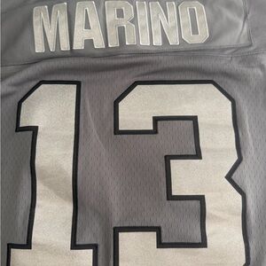 Mitchell & Ness Gray Throwbacks NFL Jersey